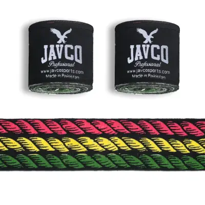Vendas de boxeo JAYCO rojos con calaveras - miniatura 5
