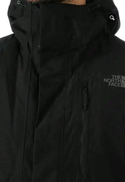 Chaqueta impermeable The North Face negra - miniatura 1