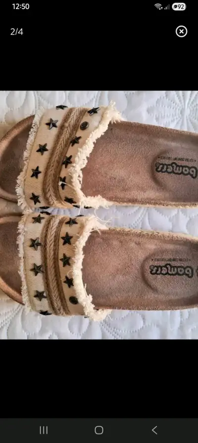 Sandalias de plataforma con estrellas decorativas - miniatura 2