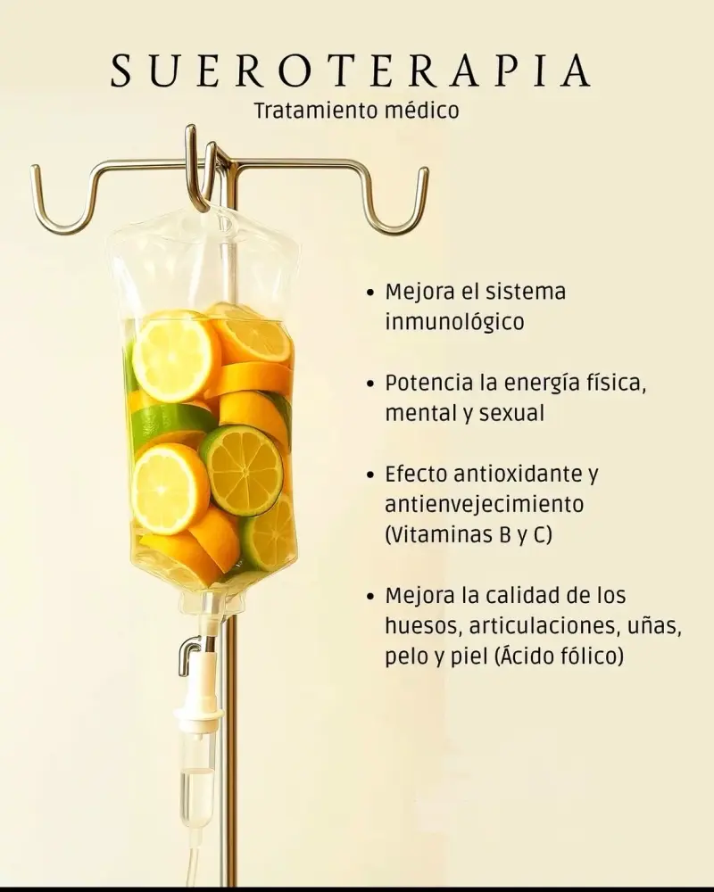 Suero terapia intravenosa con vitaminas y minerales - 3