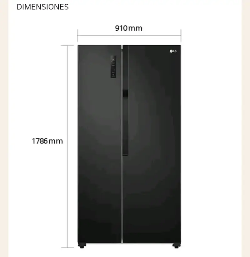 Refrigerador side by side amplio y moderno - 5