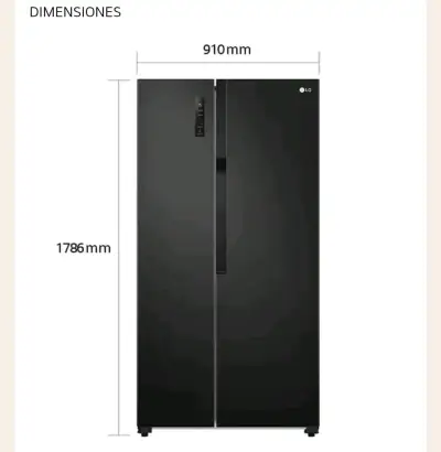 Refrigerador side by side amplio y moderno - miniatura 5