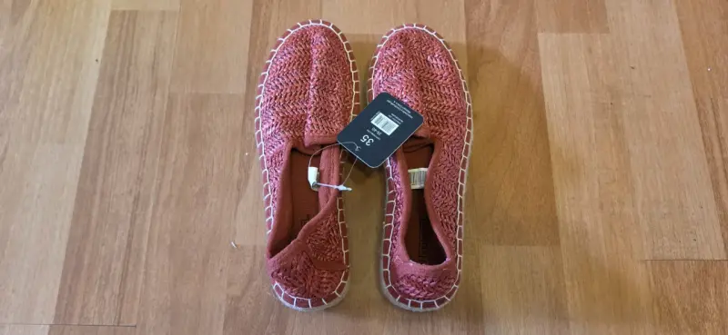 Alpargatas de mujer color rosa talla 35 - 2