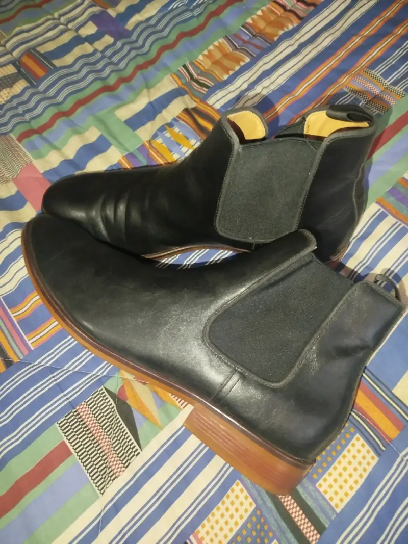 Botines  de cuero negro Nuevos