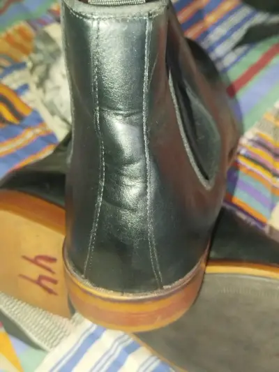 Botines  de cuero negro Nuevos - miniatura 3