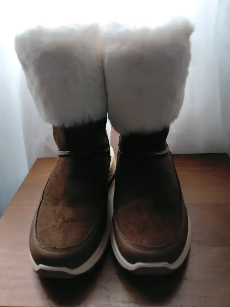Botas de invierno con forro de piel sintética - 4