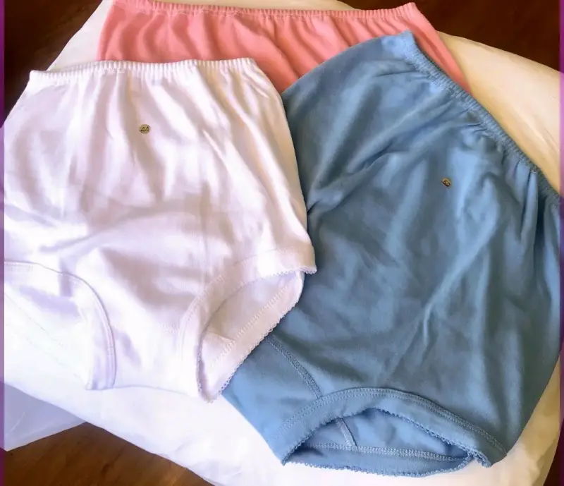 Pack de calzones de algodón para niñasen colores v