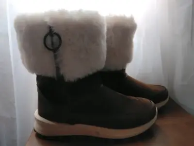 Botas de invierno con forro de piel sintética - miniatura 5