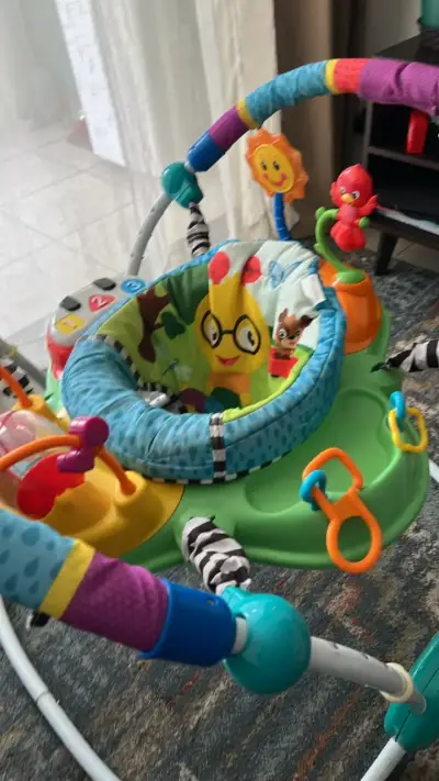 Centro de actividades para bebé colorido - miniatura 2