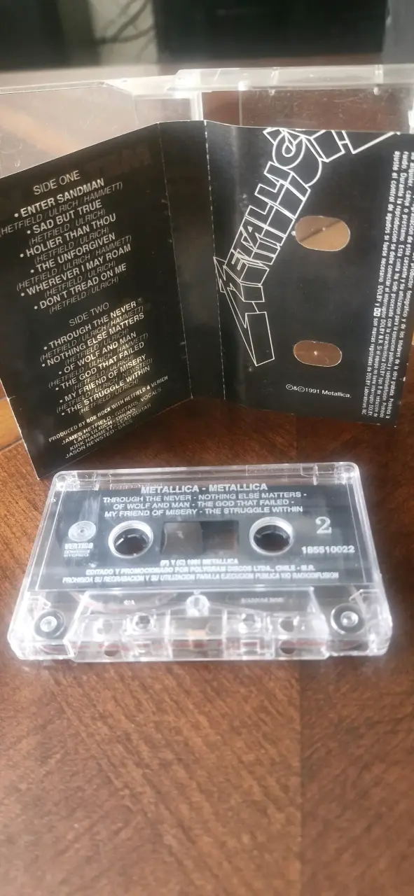 Colección de cassettes de Metallica y Ángeles del Infierno - 2