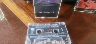 Colección de cassettes de Metallica y Ángeles del Infierno - miniatura 3