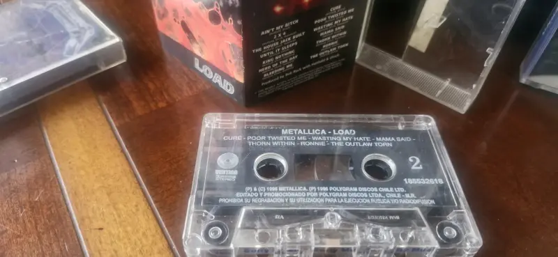 Colección de cassettes de Metallica y Ángeles del Infierno - 4