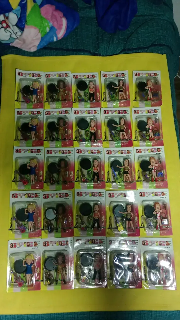 Set de figuras Spice Girls coleccionables - 2