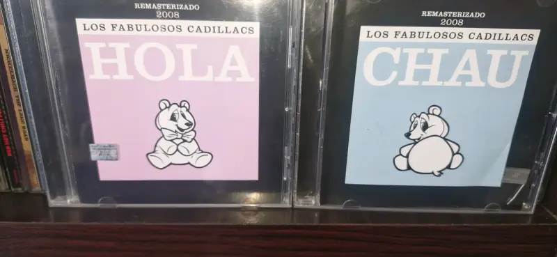 CDs remasterizados 2008 Los Fabulosos Cadillacs Hola y Chau - 1