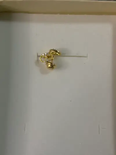 Elegantes aros de oro 18k - miniatura 3