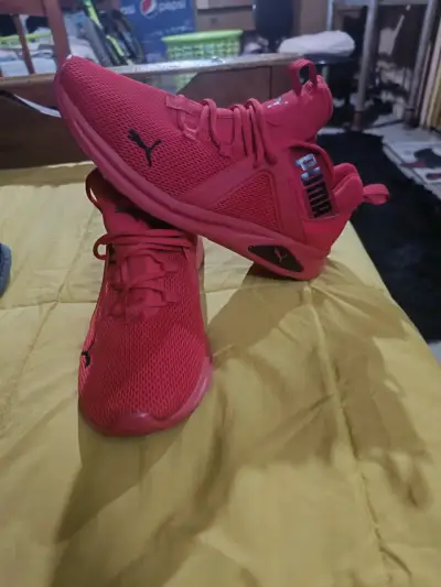Zapatillas deportivas rojas Puma para hombre - miniatura 1