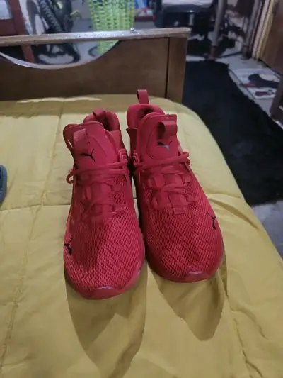 Zapatillas deportivas rojas Puma para hombre - miniatura 2