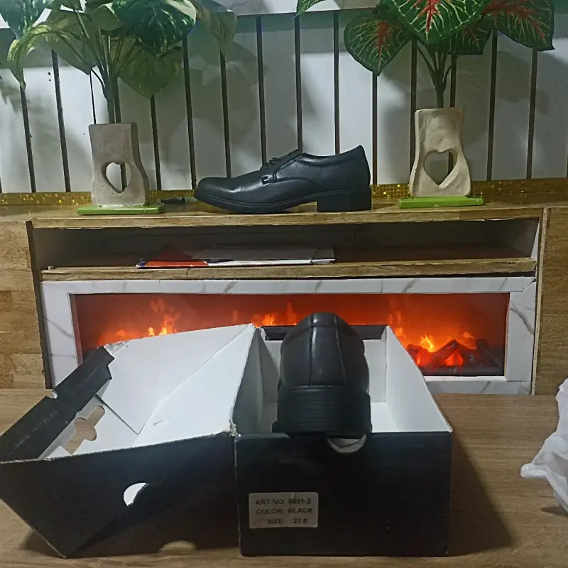 Zapatos formales gris oscuro, talla 43 para hombre - 4