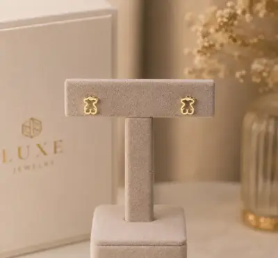 Aros Tous con diseño de osito - miniatura 1