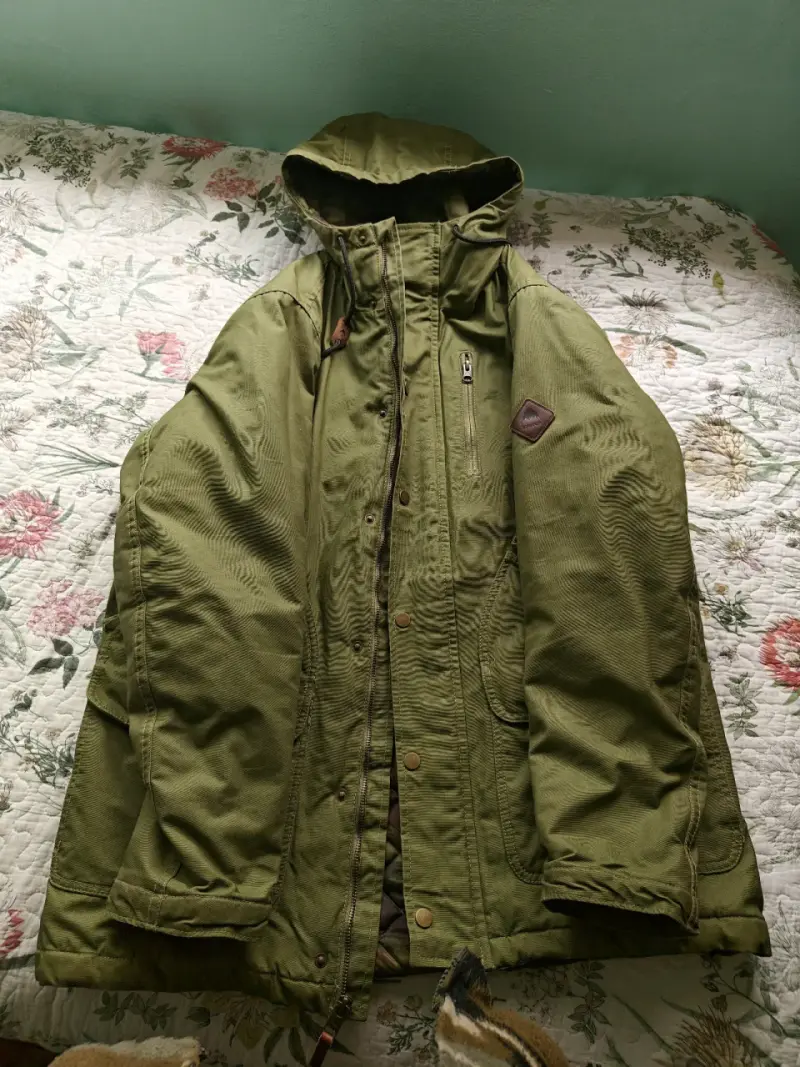 Parka Burton talla M con capucha para hombre - 1