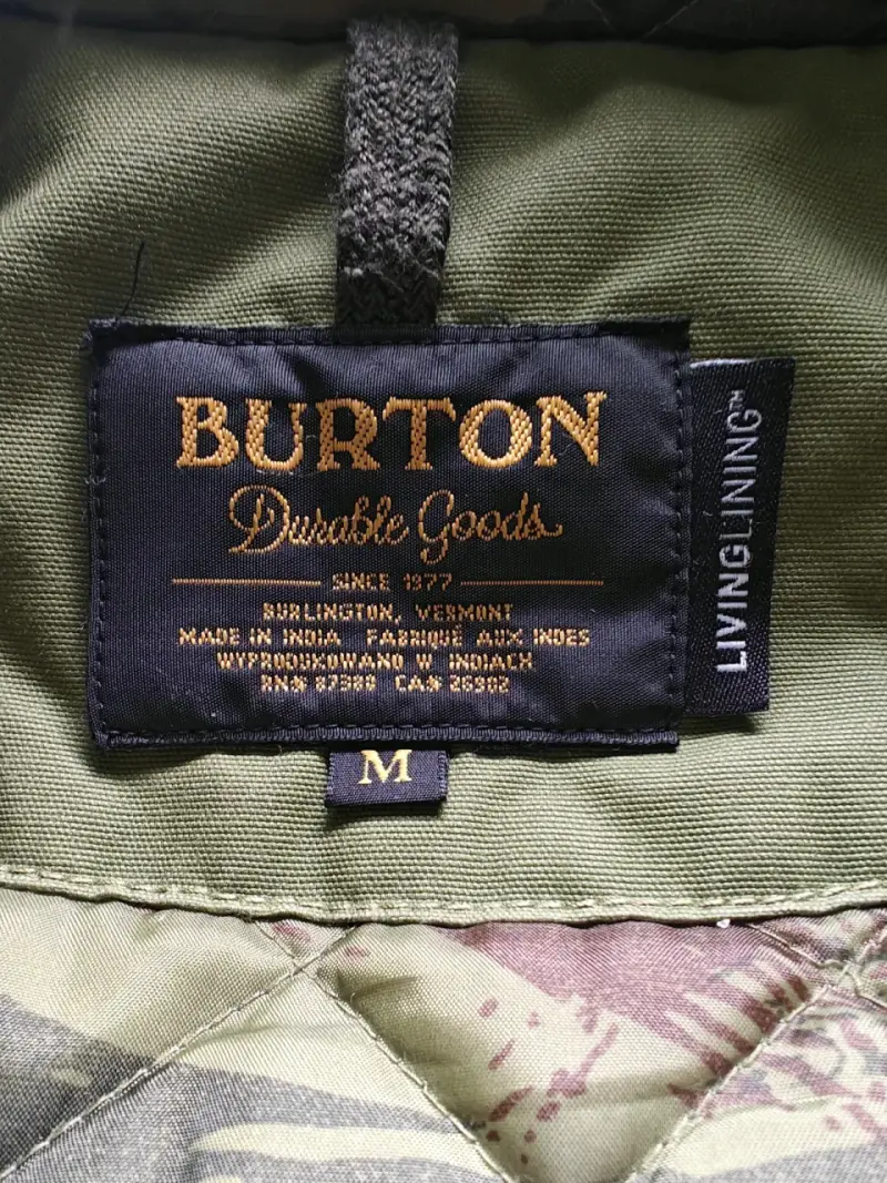 Parka Burton talla M con capucha para hombre - 6