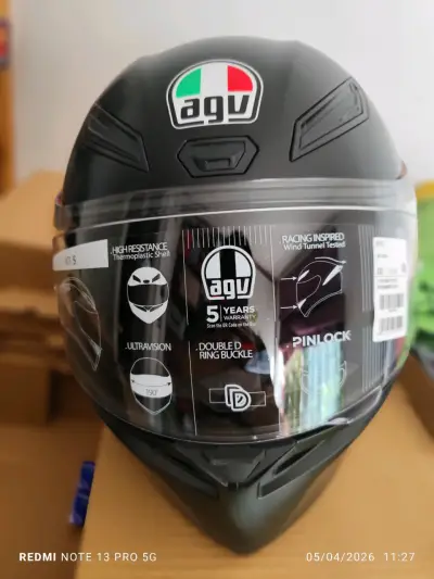 Casco de moto AGV K1  negro mate (XXL) - miniatura 1