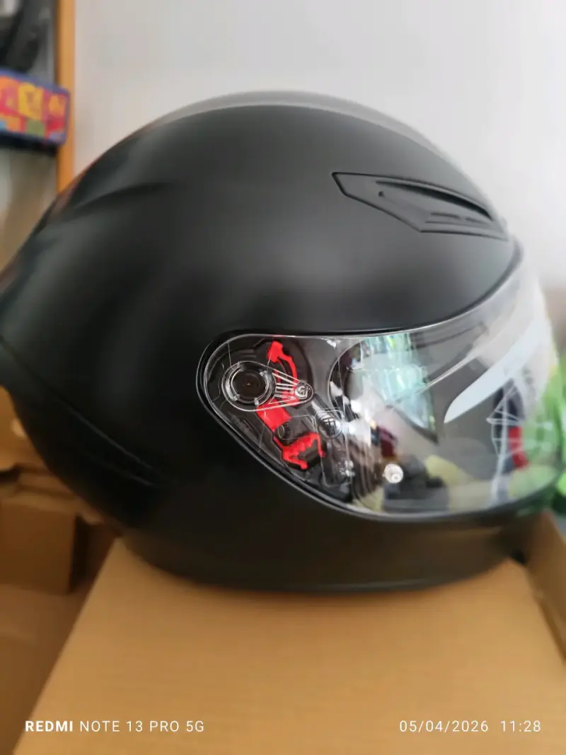 Casco de moto AGV K1  negro mate (XXL) - 3