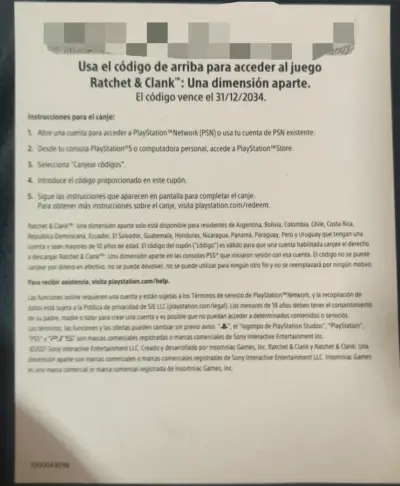 Código del juego ratcher clan una dimensión aparte - miniatura 2