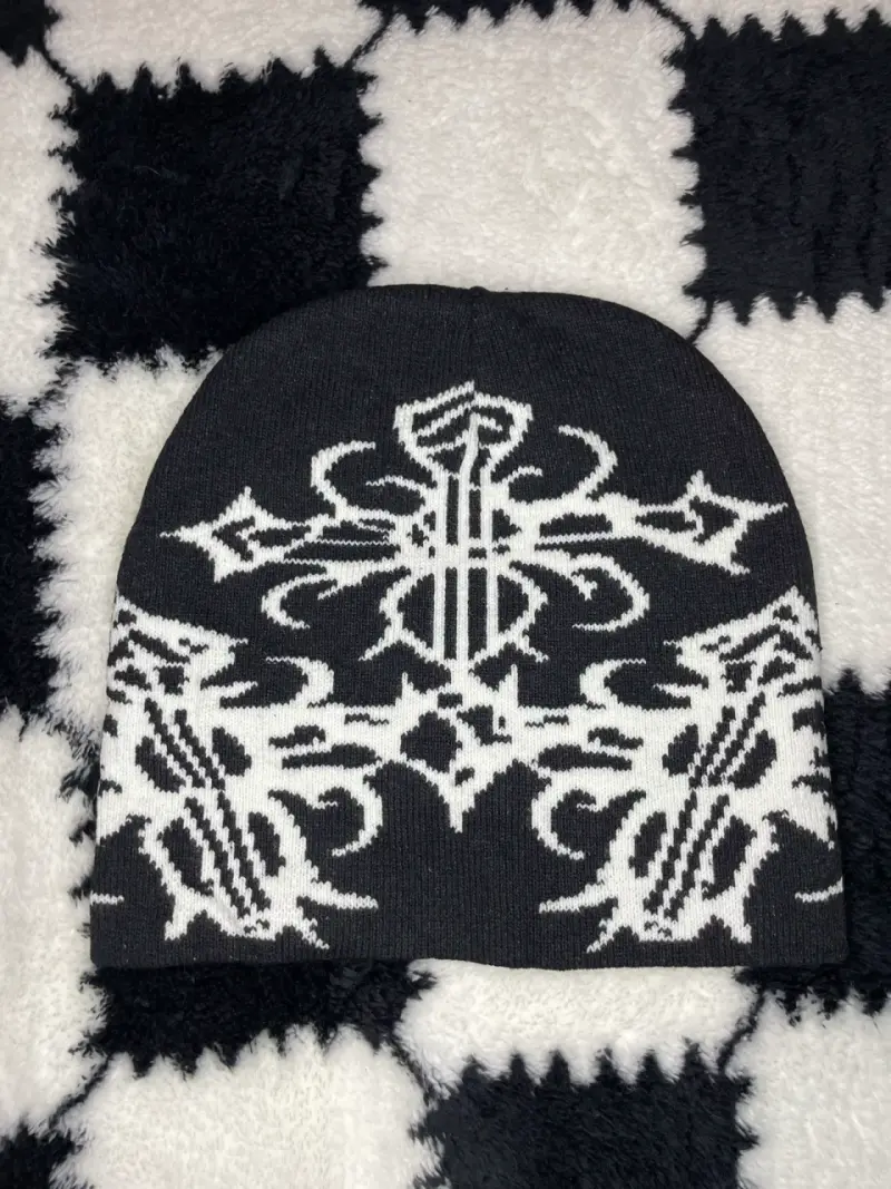 🌐❗️Gorro de lana negro tendencia ❗️🥶 - 3