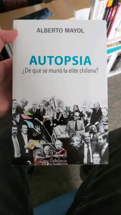 Libro 'Autopsia' de Alberto Mayol - miniatura 1