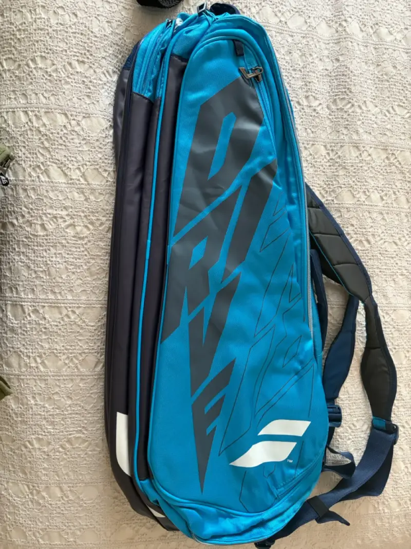 Bolso nuevo de tenis Babolat azul para 12 raquetas - 2