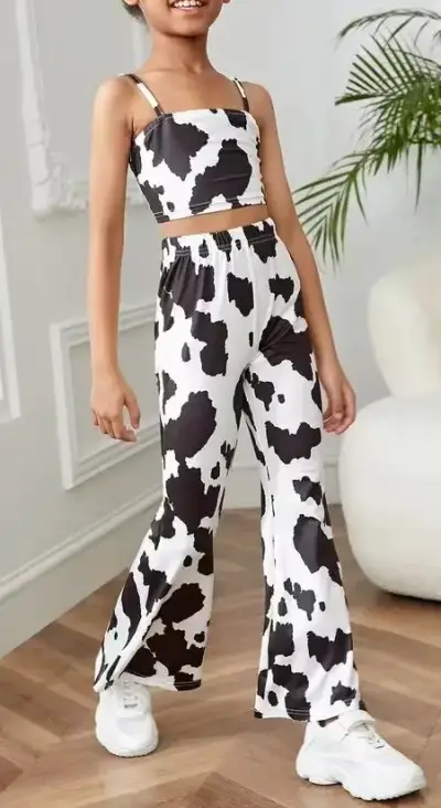 Conjunto infantil estampado de vaca - miniatura 2