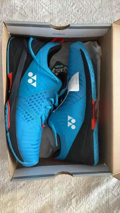 Zapatillas de tenis Yonex Power Cushion azul - miniatura 1