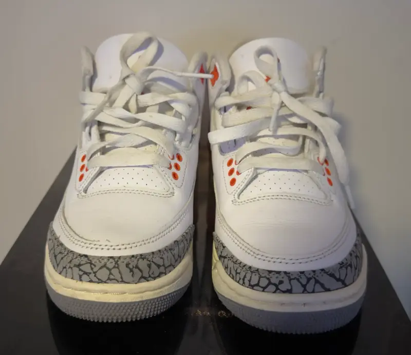 Zapatillas deportivas blancas con detalles naranjas - 4