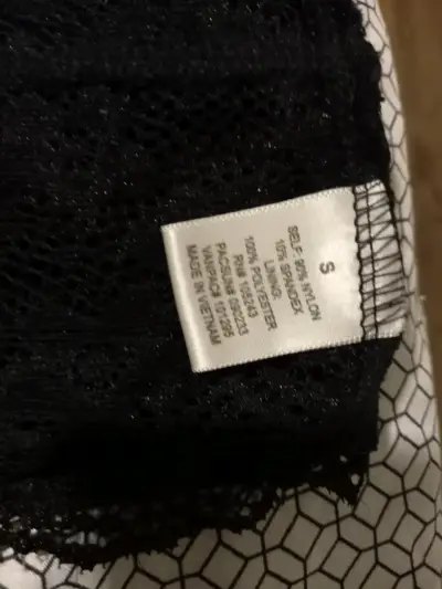 Bralette de encaje negro LA Hearts - miniatura 2