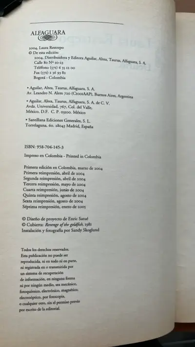 Libro 'Delirio' de Laura Restrepo - Premio Alfaguara - miniatura 3