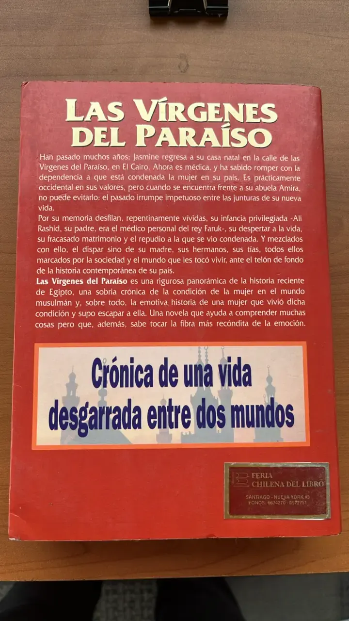 Libro 'Las Vírgenes del Paraíso' de Barbara Wood - 2