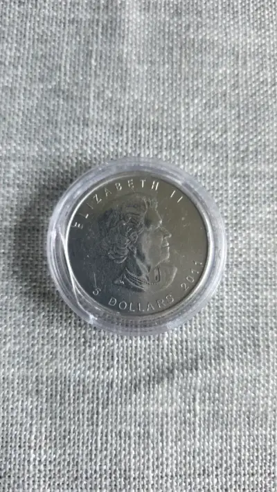 Moneda de plata canadiense Maple Leaf 1 oz - miniatura 2