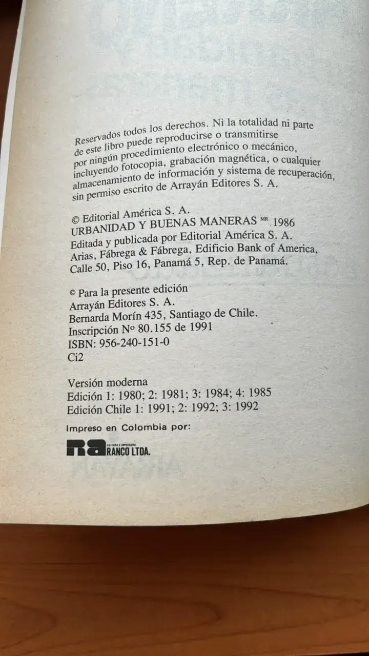 Manual de Carreño actualizado sobre urbanidad y buenas maneras - 3