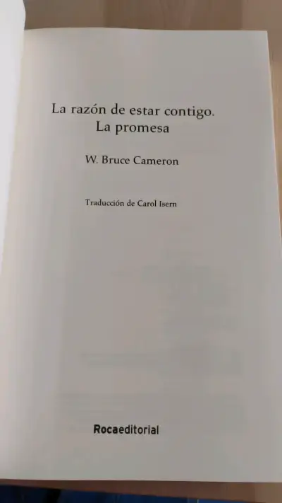 Libro 'La Razón de Estar Contigo: La Promesa' - miniatura 3
