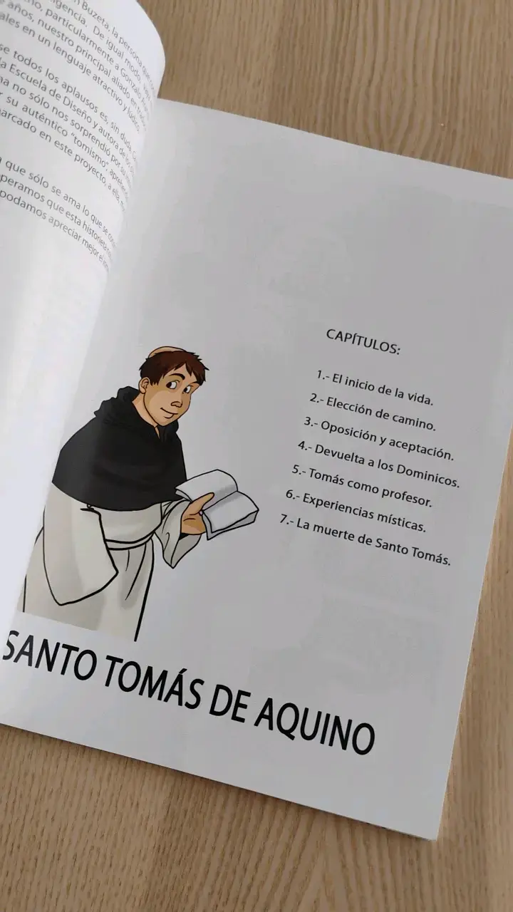 Comic Historias del Buey Mudo Santo Tomás de Aquin - 5