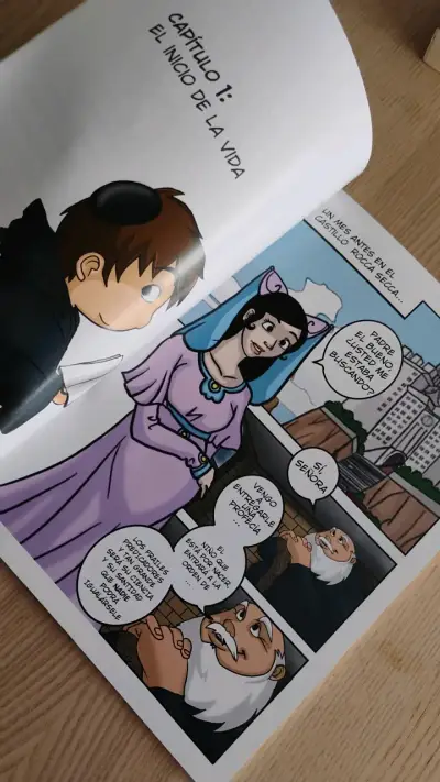 Comic Historias del Buey Mudo Santo Tomás de Aquin - miniatura 6