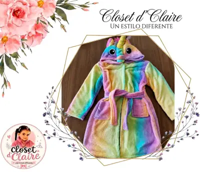 Bata infantil unicornio suave - miniatura 1