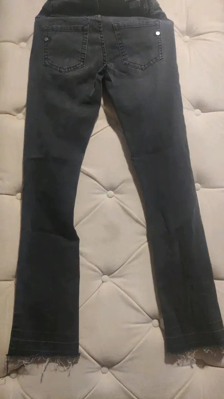 ASH, Jeans negros desgastados para mujer - 5