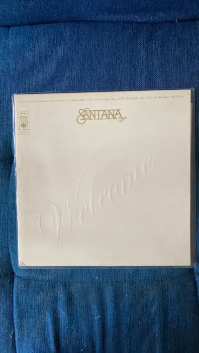 Vinilo Santana Welcome en buen estado - miniatura 1