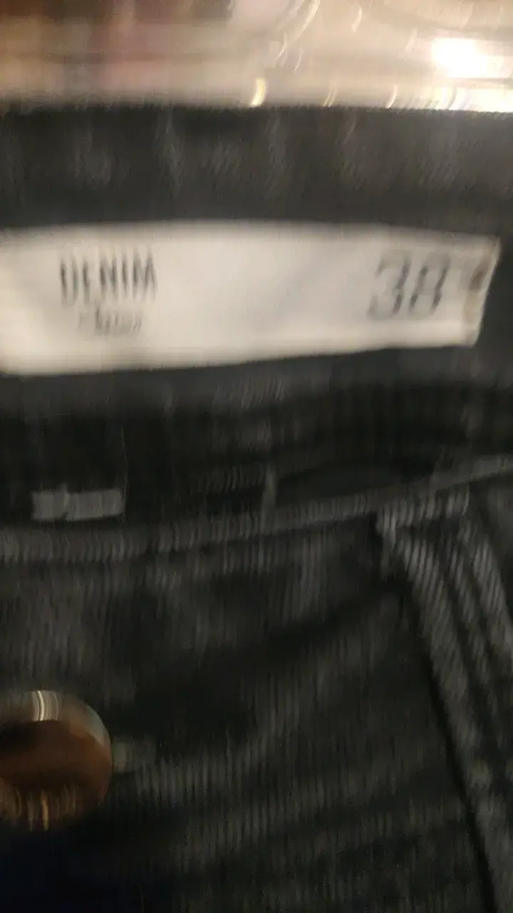 Denim Jeans acampanados negros talla 38 para mujer - 6