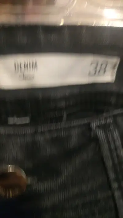 Denim Jeans acampanados negros talla 38 para mujer - miniatura 6