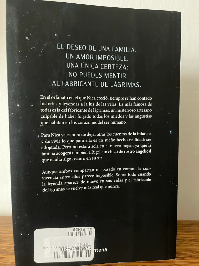 Libro 'Fabricante de Lágrimas' de Erin Doom - 4