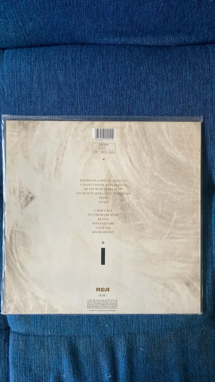 Vinilo Eurythmics Savage en buen estado - 2