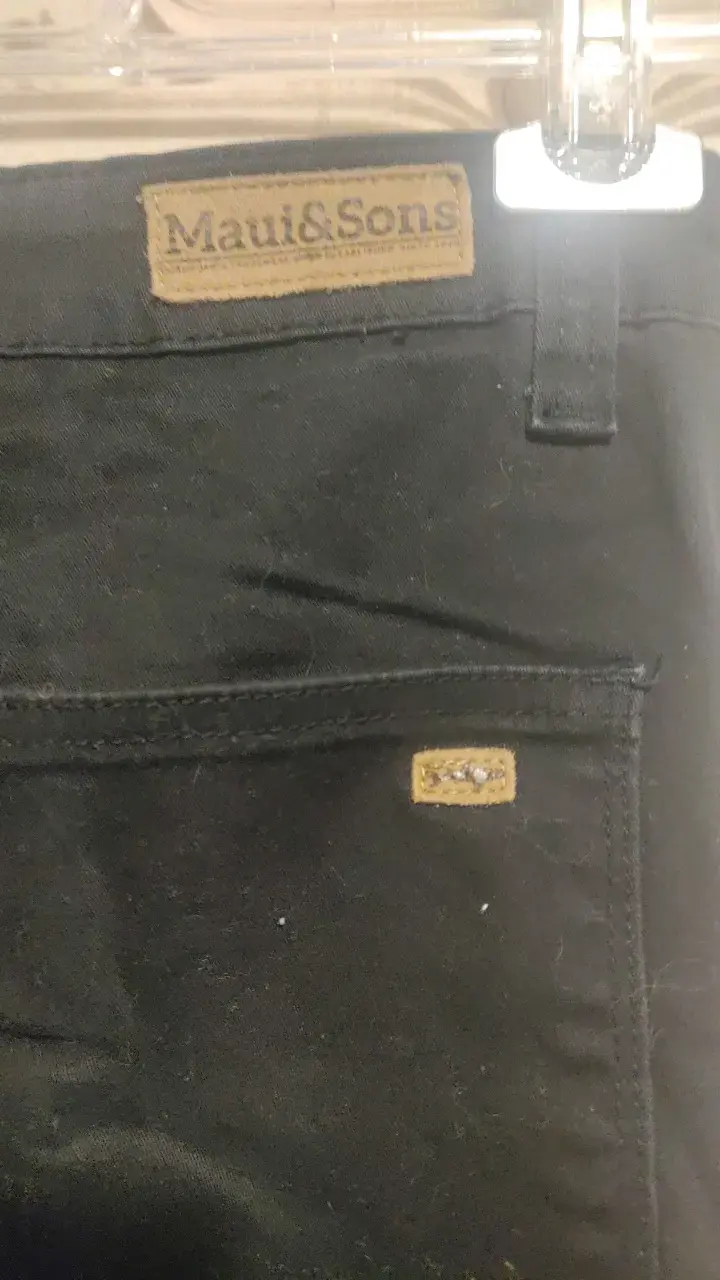 Jeans negros Maui & Sons para mujer - 3